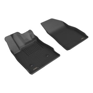 Buick Envista Floor Mat Set - Front - 3D MAXpider - Kagu - Black - `23-`24 Buick Envista Floor Mat Set - Front - 3D MAXpider - Kagu - Black - `23-`24